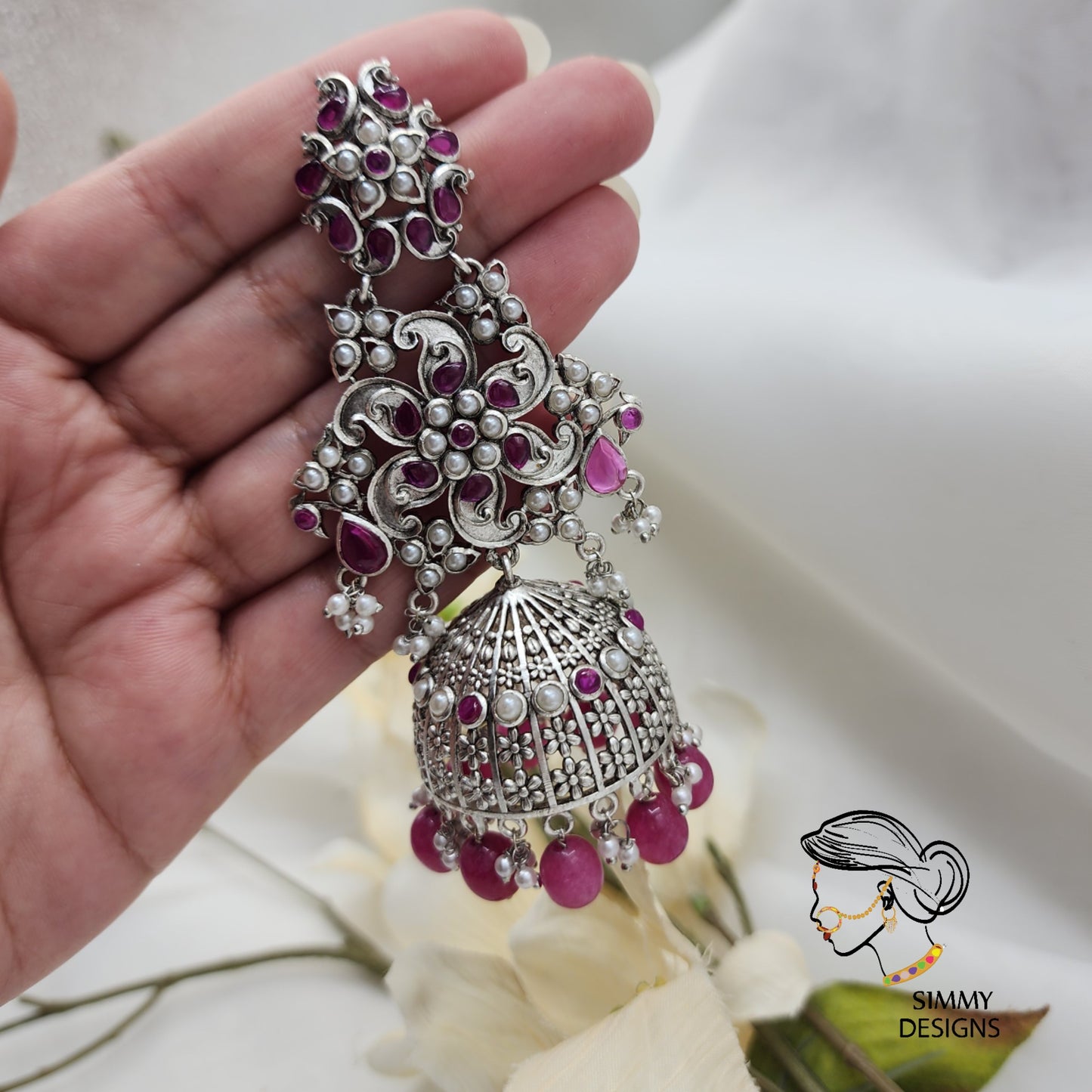 Shiza jhumka Earrings (Many colors)