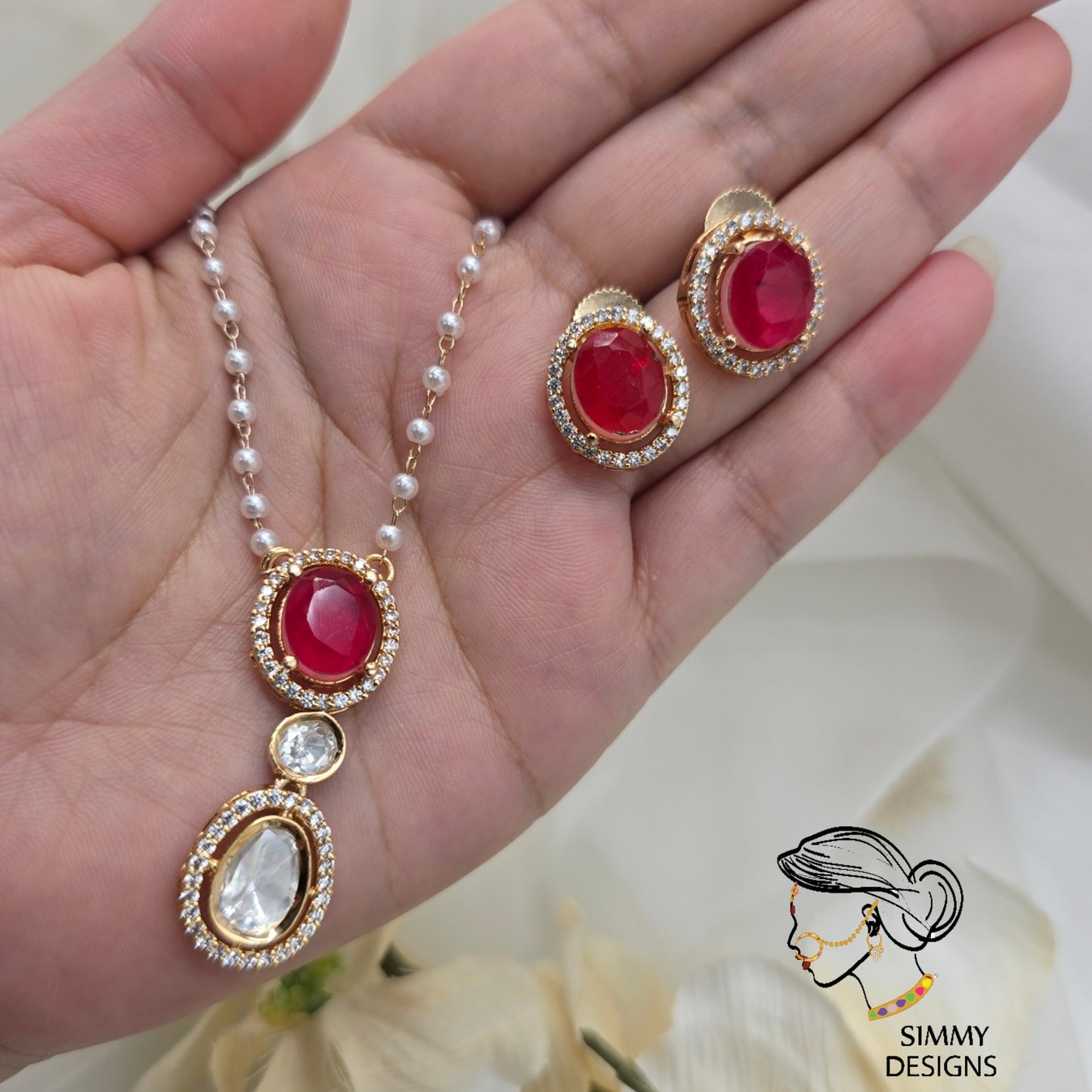 Disha pendent set (many colors)