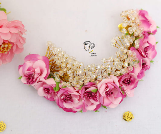 Floral hair accessory